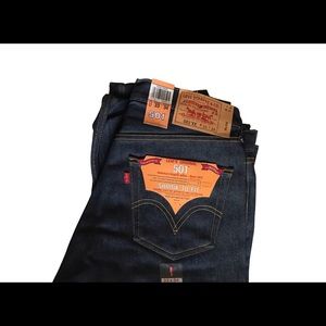Sold NWT Levi’s Original 501 SHRINK TO FIT W33 Inseam 34